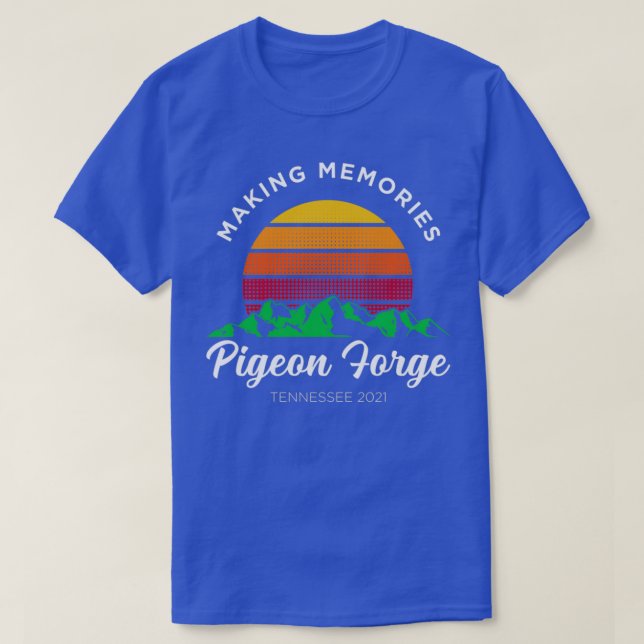 Camiseta Hacer Recuerdos Vacaciones familiares de la forja  (Diseño del anverso)