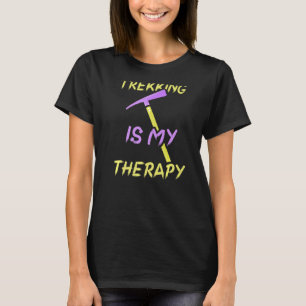 Camiseta Hacer Senderismo es mi terapeuta