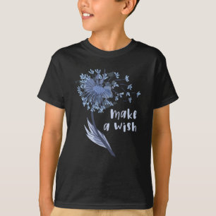 Camiseta Hacer un deseo Dandelion Flower