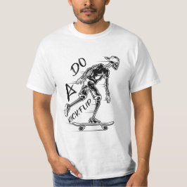 Camiseta hacer un kickflip:camiseta clásica
