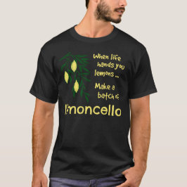 Camiseta Hacer un lote de Limoncello Lemon Liqueur