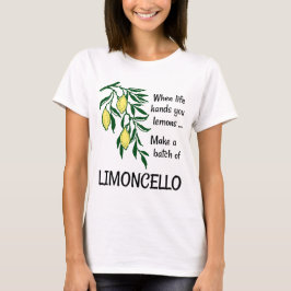 Camiseta Hacer un lote de Limoncello Lemon Liqueur