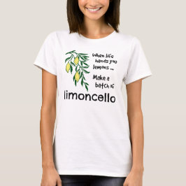 Camiseta Hacer un lote de Limoncello Lemon Liqueur