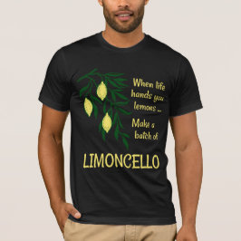 Camiseta Hacer un lote de Limoncello Lemon Liqueur