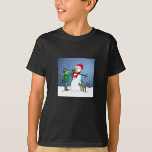 Camiseta Hacer un muñeco de nieve