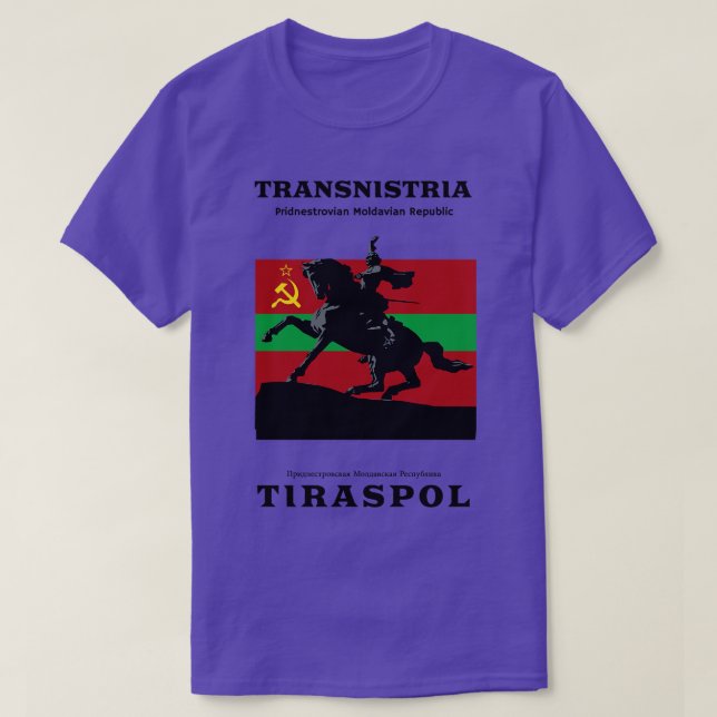 Camiseta hacer un viaje a Transnistria (Diseño del anverso)