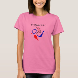Camiseta Hacer una raqueta -