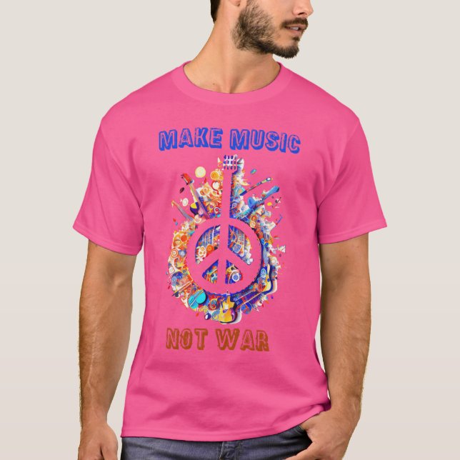 Camiseta Hacerle música no a los amantes de la música de gu (Anverso)
