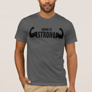 Camiseta Hacerlo fuerte - Motivacional Gym T-Shirt