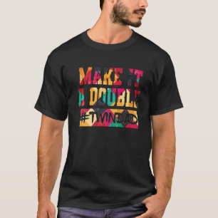 Camiseta Hacerlo Un Doble Padre Orgulloso De Gemelos Exp