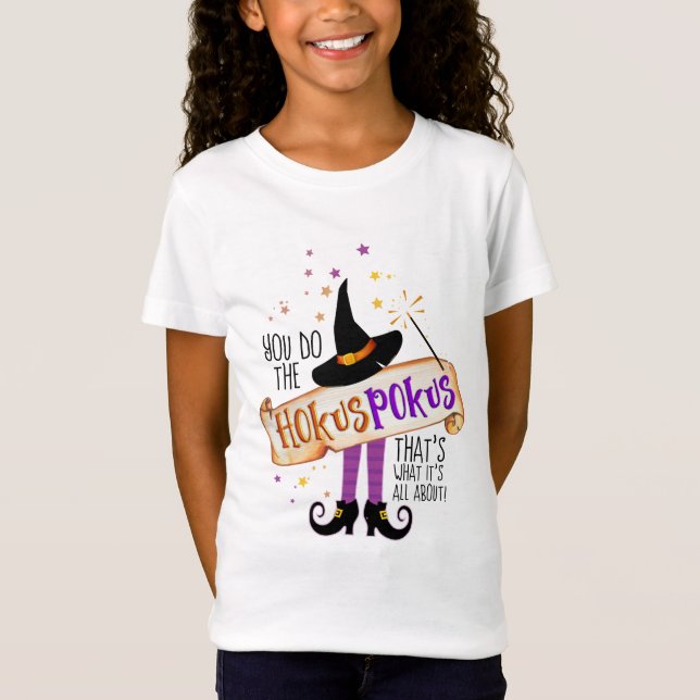 Camiseta Haces el Hokus Pokus Witch Magic ID982 (Anverso)