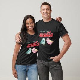 Camiseta Haces mi sonrisa / Citas Día de San Valentín