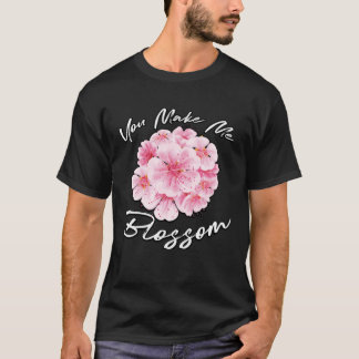 Camiseta Haces Que Me Blossom Floral Designer Florist Pun