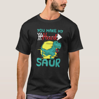 Camiseta Haces que mi corazón se Saur