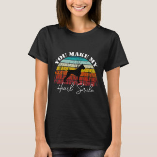Camiseta Haces que mi corazón sonríe