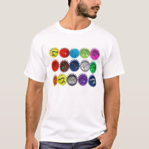 Camiseta hacha de los artes marciales del capoeira de la