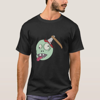 Camiseta Hacha en el zombi principal