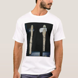 Camiseta Hachas de piedra, prehistóricas