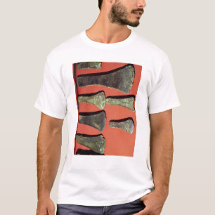 Camiseta Hachas planas, prehistóricas
