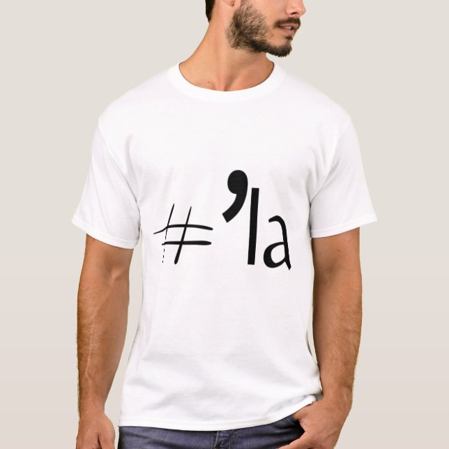 Camiseta hachtag kamala (Anverso)