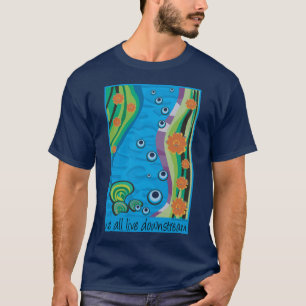 Camiseta Hacia abajo