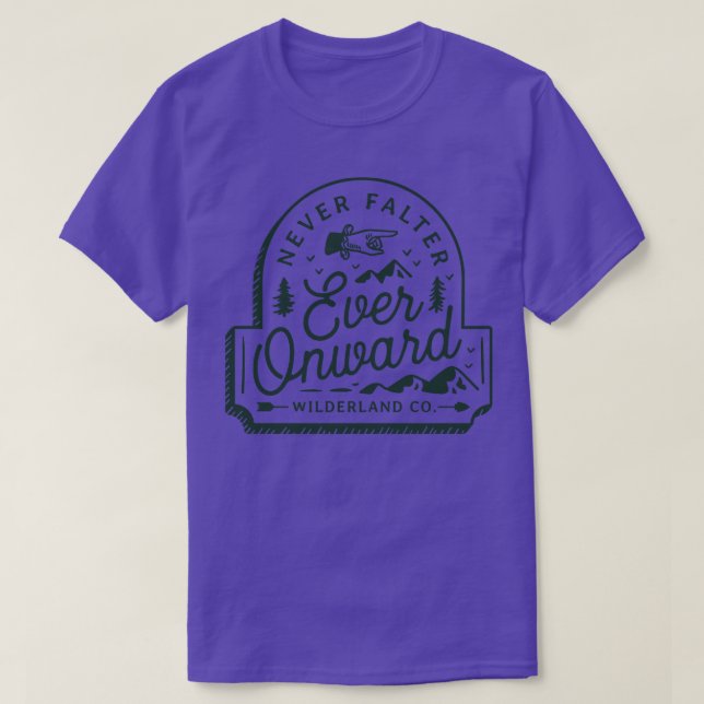 Camiseta Hacia adelante (Diseño del anverso)