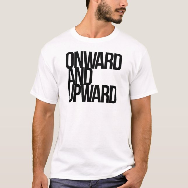 Camiseta Hacia adelante y hacia arriba (Anverso)