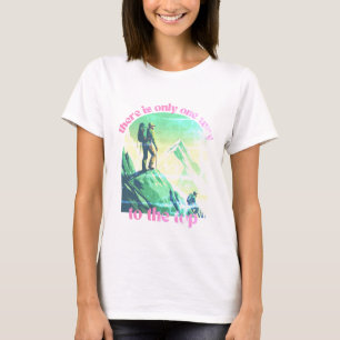 Camiseta hacia arriba