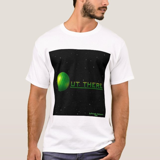 CAMISETA HACIA FUERA ALLÍ (Anverso)