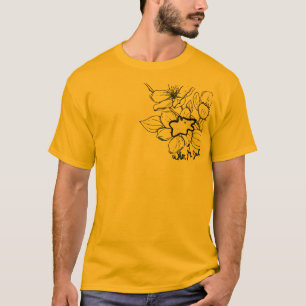 Camiseta Hacia fuera más allá de ideas de rightdoing y de