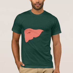 Camiseta Hacia fuera pasajero hígado
