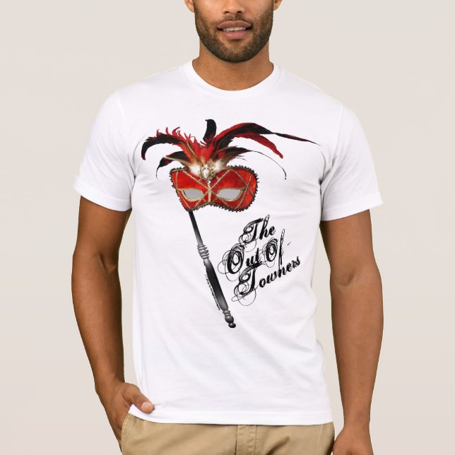 Camiseta Hacia fuera--Towners - De mascarada (Anverso)