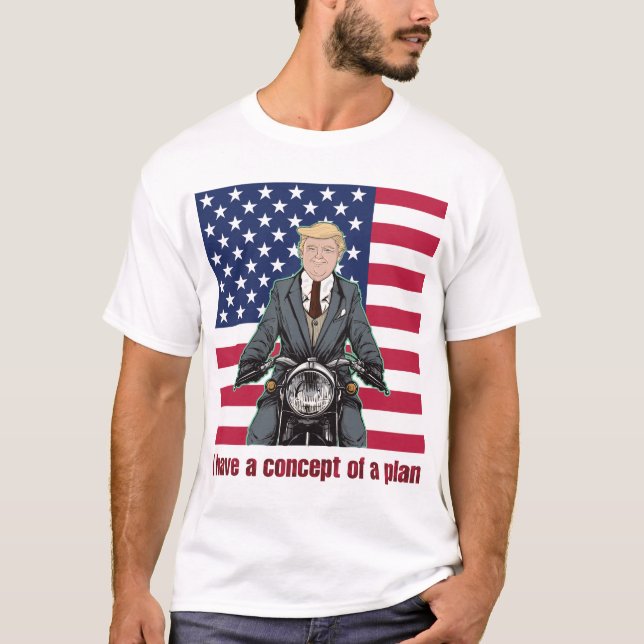 Camiseta Hacia un futuro más brillante: la visión de Trump (Anverso)