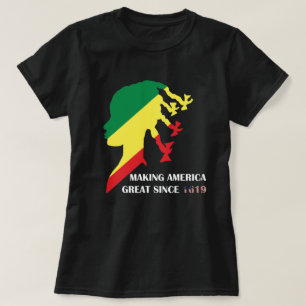 Camiseta Haciendo a Estados Unidos grandioso desde 1619
