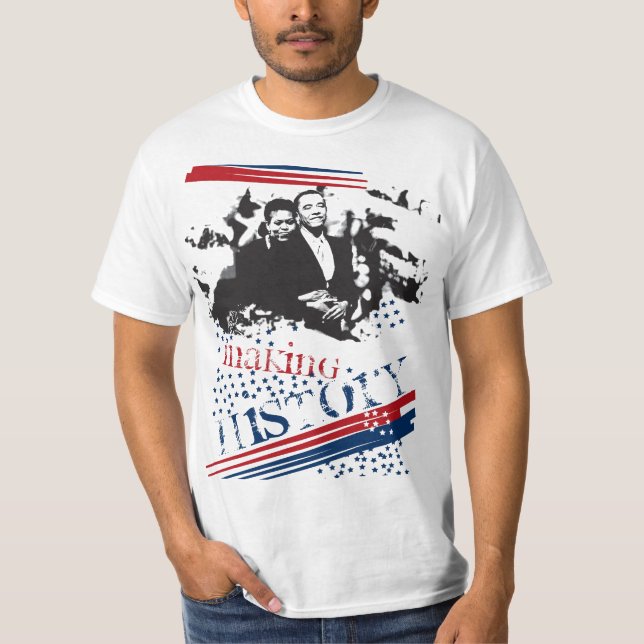 Camiseta Haciendo History_Red el JPEG azul (Anverso)