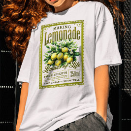 Camiseta Haciendo la Lemonada de los Lemones de la Vida
