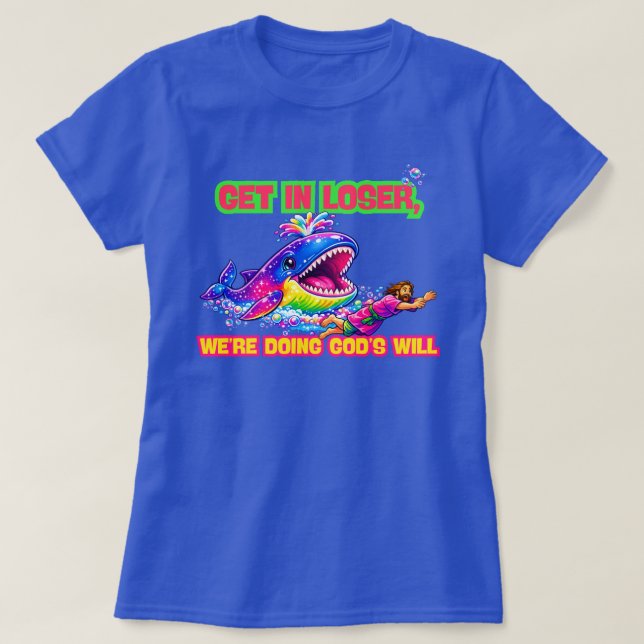 Camiseta Haciendo la Voluntad de Dios (Diseño del anverso)