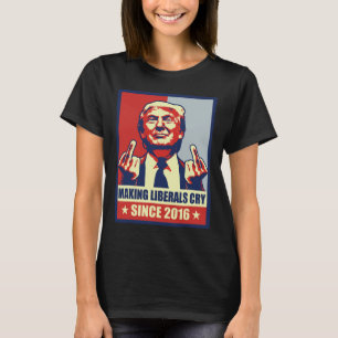 Camiseta Haciendo llorar a los liberales a favor del presid
