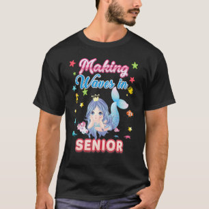 Camiseta Haciendo Ondas En La Sirenita Senior De Vuelta Al