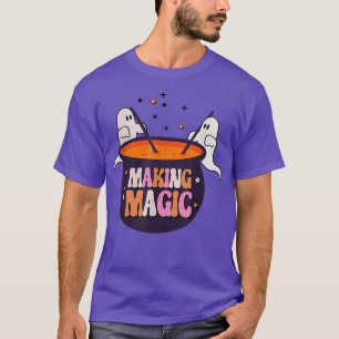 Camiseta Haciendo Que Los Vibes De Brujas De Fantasma Mágic