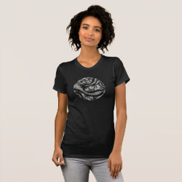 Camiseta Haciendo una mueca de dolor la noche ausente