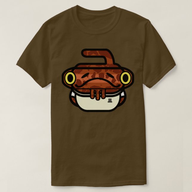 Camiseta Hackbar Curling Rockers (Diseño del anverso)