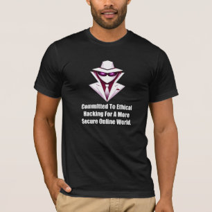 Camiseta Hackeo Ético Comprometido Mundo En Línea Seguro