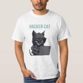 Camiseta Hacker cat men's
