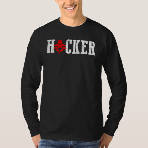 Camiseta Hacker Cyber Security And Protect Present
