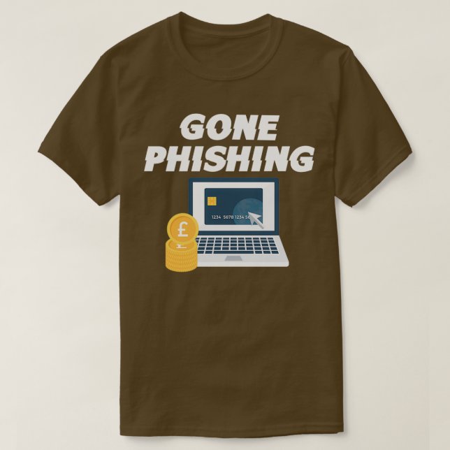 Camiseta Hacker de phishing 1 (Diseño del anverso)