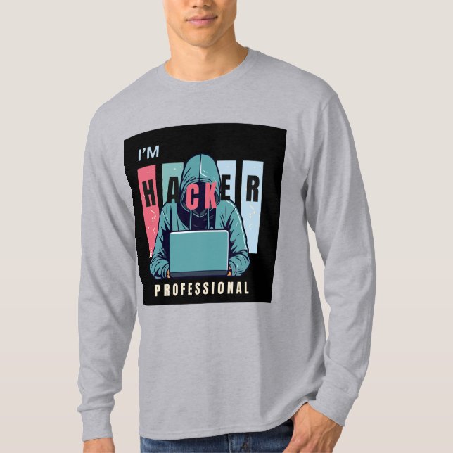 Camiseta HACKER Design (Anverso)