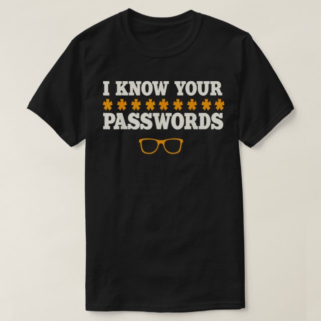 Camiseta Hacker Password Computer Coder Software Engineer H (Diseño del anverso)