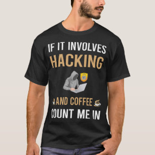 Camiseta Hackers De Café Y Hackeo