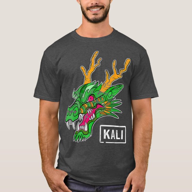 Camiseta Hacking de Linu Kali para Network Hacker y Ubuntu (Anverso)